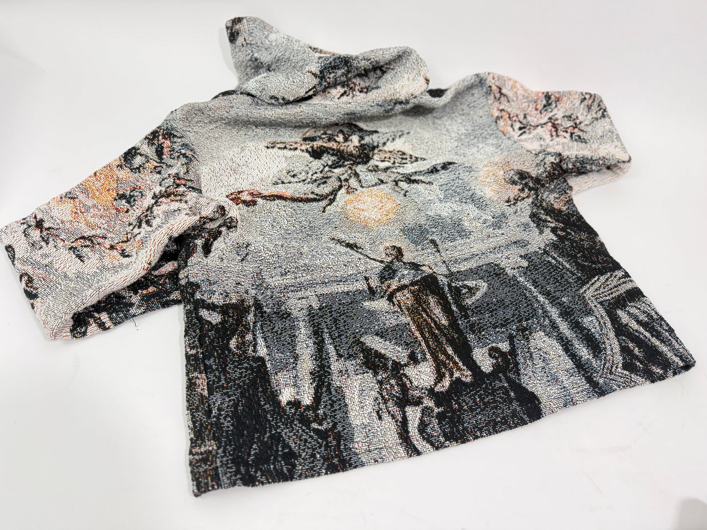 Obsidian Weave Hoodie