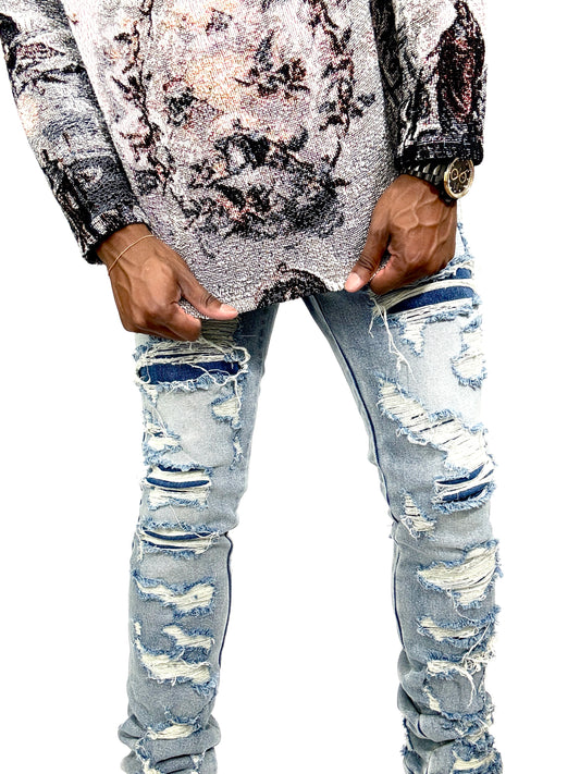 Obsidian Weave Hoodie